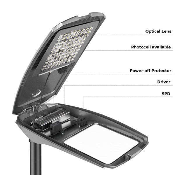 LED street lighting export